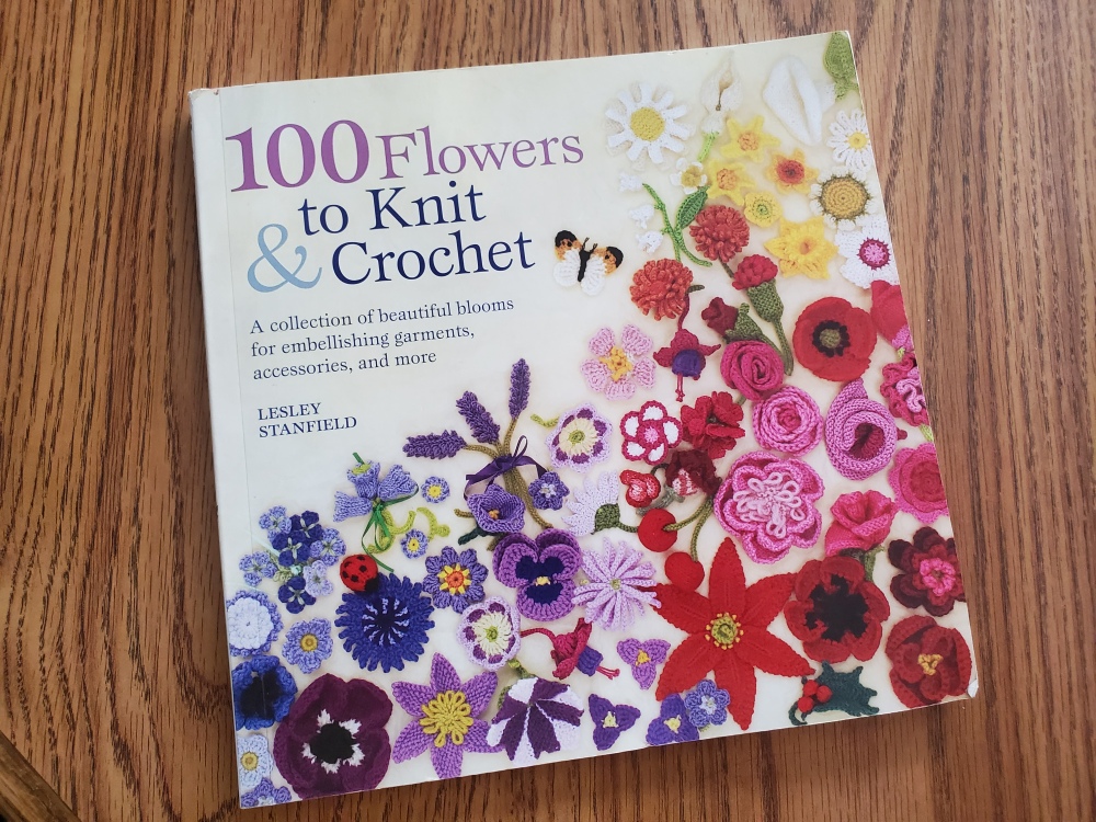 100 Flowers to Knit and Crochet book